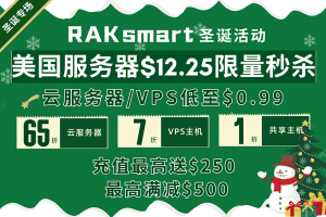 RAKsmart圣诞活动